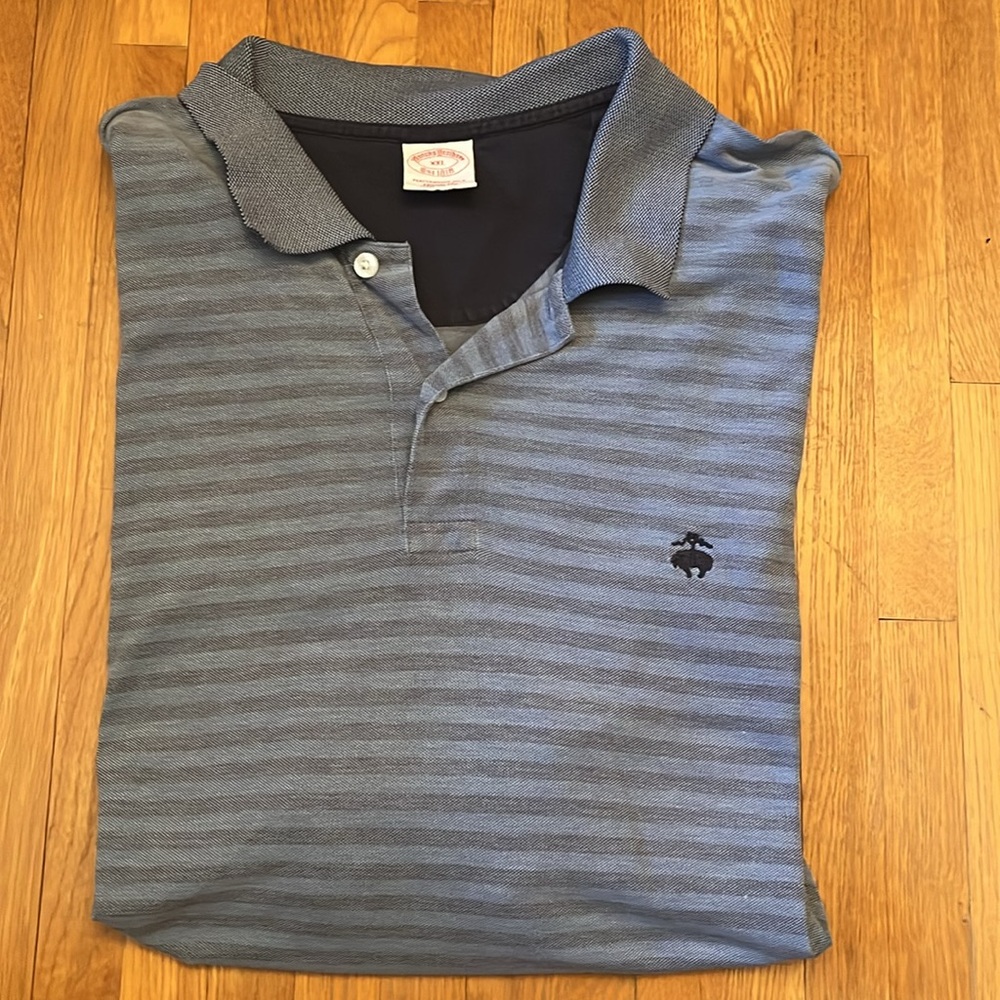 Brooks Brothers Short Sleeve Cotton Polo Shirt